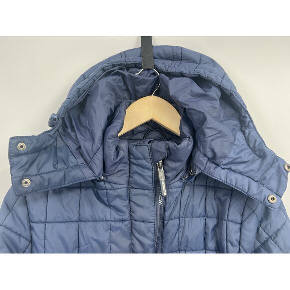 Superdry Navy The Original Fuji Jkt Quilted Puffer Ski Jacket XL - Picture 4 of 8